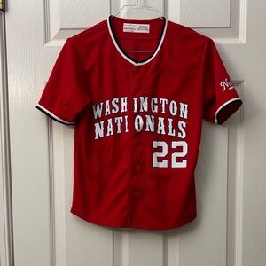 Juan Soto Washington Nationals Kids Red Jersey